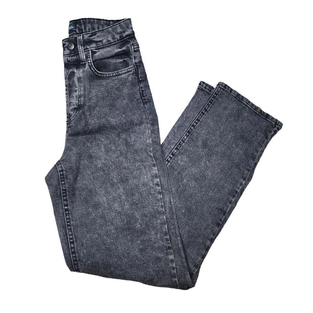 Super High-Rise Straight Jeans - Size 0/31” Inseam - Washed Black NWT